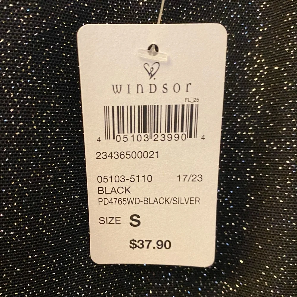 NWT WINDSOR Glitz and Glimmer Ruched Mini Dress size S - Picture 4 of 10